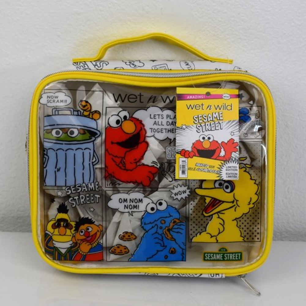 Sesame Street Wet N Wild‎ Cosmetic/Makeup Bag New with Tags